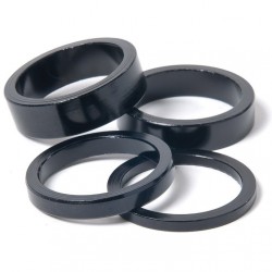 5mm aluminium ahead spacer 1" 1/8 black