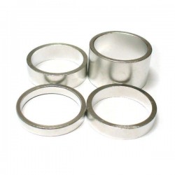 Aluminium ahead spacer 1" 1/8 silver