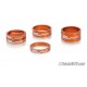 XLC ahead spacer set 1'1/8" orange